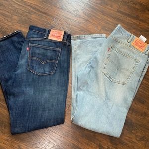 Men Levi jeans (get both for one price)